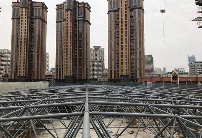 舒兰螺栓球网架结构